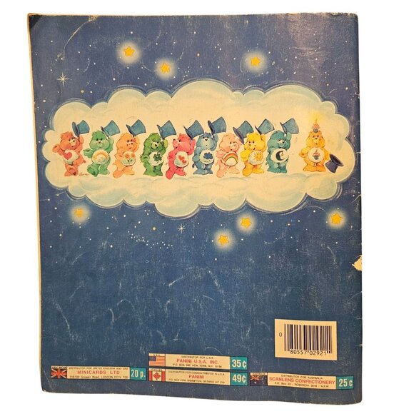 Care Bears Panini Figurine Edition Sticker Album Book Vintage 1985 11 Stickers - Picture 2 of 16